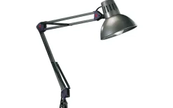 Tajo Klämlampa E27 grå