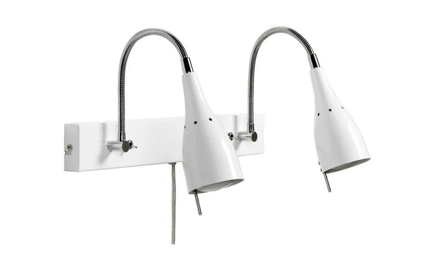 Tanum Vägglampa 2L Vit