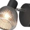Tarifa Spotlight E14 mattsvart/förkromad