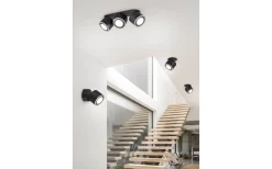 Taurus Spotlight LED 3-delad mattsvart