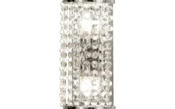 Teresa Vägglampa Kristall Dubbel Krom IP44