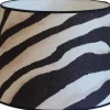 Terranea Zebra Lampskärm Ø35cm Svart Ralph Lauren