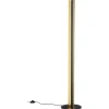 Texel Golvlampa LED svart/guld