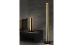 Texel Golvlampa LED svart/guld