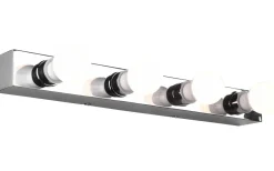 Theatro H2O Vägglampa 4-delad E27 krom IP44
