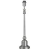 Theo Lampfot 63cm Antik nickel