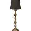 Therese Bordslampa 43cm Antikmässing/Svart