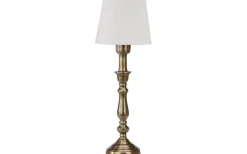 Therese Lampfot 34cm Antikmässing