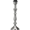 Therese Lampfot 50cm Antiksilver