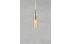 Tibia Fönsterlampa 7cm Amber/Antikmässing