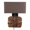 Tiffanie Bordslampa 44cm Brun/Beige