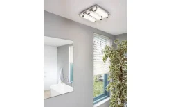 Tolorico Plafond 35cm LED 4000K 22W Krom IP44