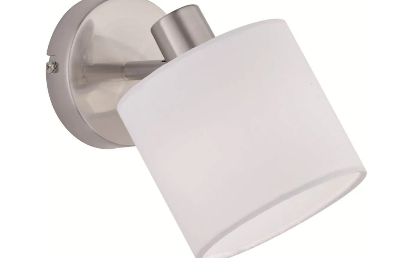 Tommy Spotlight E14 borstat stål/vit