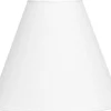 Toppringskärm Ø15cm E14 Classico Vit