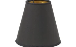 Toppringskärm Ø15cm E14 Svart/Guld