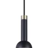 Torch Pendel Svart/Mässing