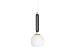 Torrano Fönsterlampa 15cm E14 Svart/Opalvit