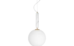 Torrano Taklampa 30cm E14 Vit/Opalvit