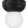 Torrano Vägglampa/Plafond 13cm IP44 Svart