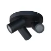 Torsö Takspotlight Ø25cm Svart IP44
