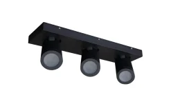 Torsö Takspotlight 35cm Svart IP44