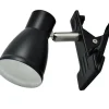Tove Klämlampa 12cm Svart