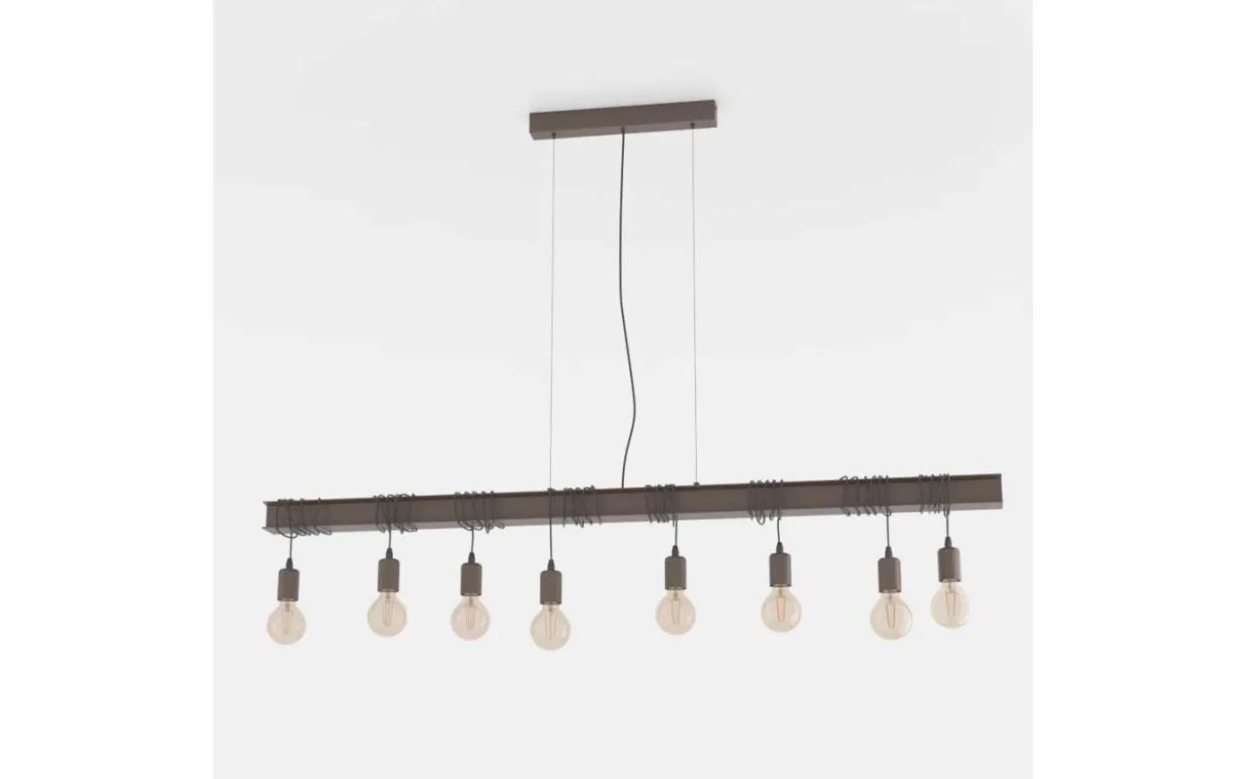 Townshend 4 Taklampa 150cm 8L Antikbrun