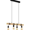Townshend Taklampa 70cm 4L Svart/Ek