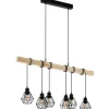 Townshend Taklampa 100cm 6L Trä/Svart