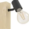 Townshend Vägglampa Brun/Svart