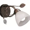 Traditionell Vägglampa E14 rustik
