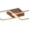 Trail Plafond LED 2-delad kaffebrun