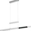 Trajan Taklampa LED borstad aluminium/svart