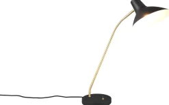 Traveller Skrivbordslampa E27 mattsvart/mattmässing