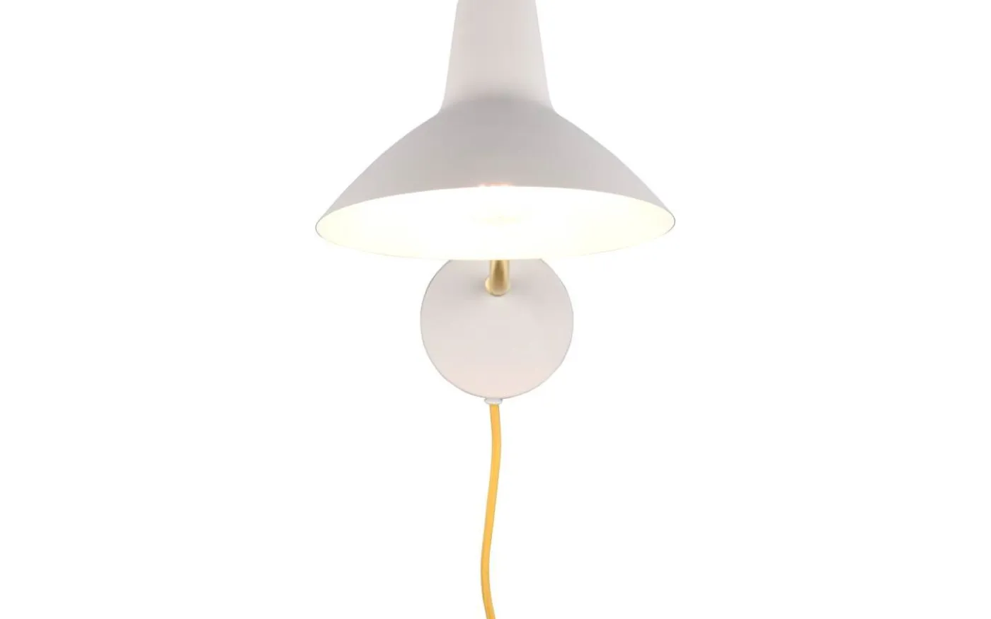 Traveller Vägglampa E27 varmgrå/matt mässing