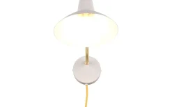 Traveller Vägglampa E27 varmgrå/matt mässing