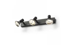 Trica III Takspotlight 3L Svart