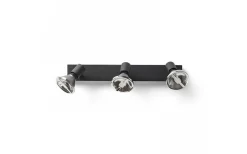 Trica III Takspotlight 3L Svart