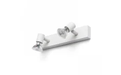 Trica III Vägglampa 2L Vit