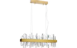 Triumph Bar Taklampa LED 80cm Mässing/Klar