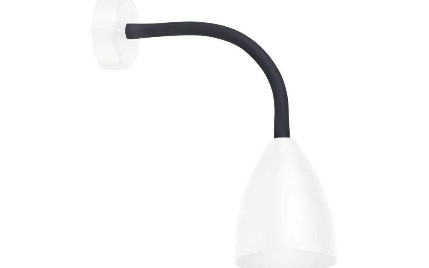Trotsig Vägglampa Mattvit