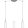 Troy 3 Taklampa 72cm Nickel/Vit