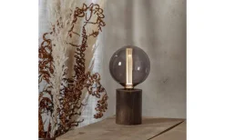 Tub Bordslampa E27 10cm Brun