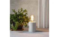 Tub Bordslampa E27 10cm Vit