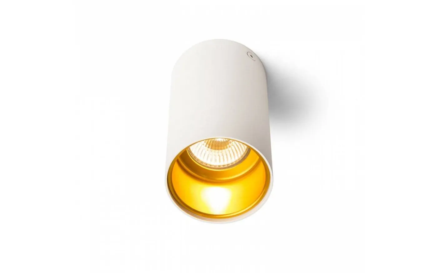 Tuba Takspotlight Matt Vit/Guld