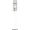 Tubo Bordslampa 65cm Satin Nickel/Klar