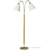 Tullgarn Golvfot 148cm 2L Mässing/Ek
