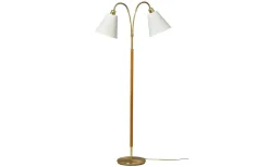 Tullgarn Golvfot 148cm 2L Mässing/Ek