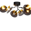 Turno Plafond Ø66cm Svart/Guld