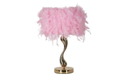 Tutto Bordslampa Fjädrar 47cm Rosa